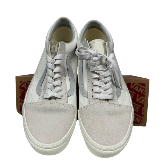 Vans Old Skool Marshmallow/ White Mens 8.5/ Women 10 VND000D7ZQJM - Picture 4 of 12